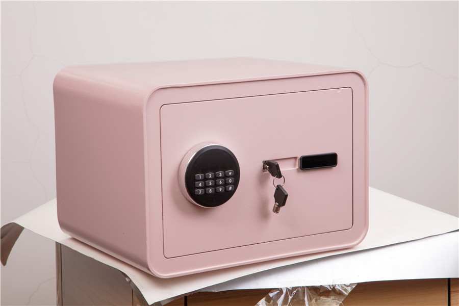 colorful electronic home safe with LCD display digits safe
