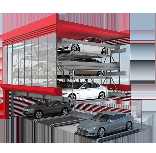 Tower parking automated smart car vertical parking system solutions