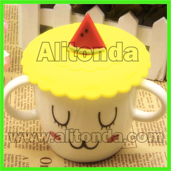 Soft cartoon cute cup cover custom