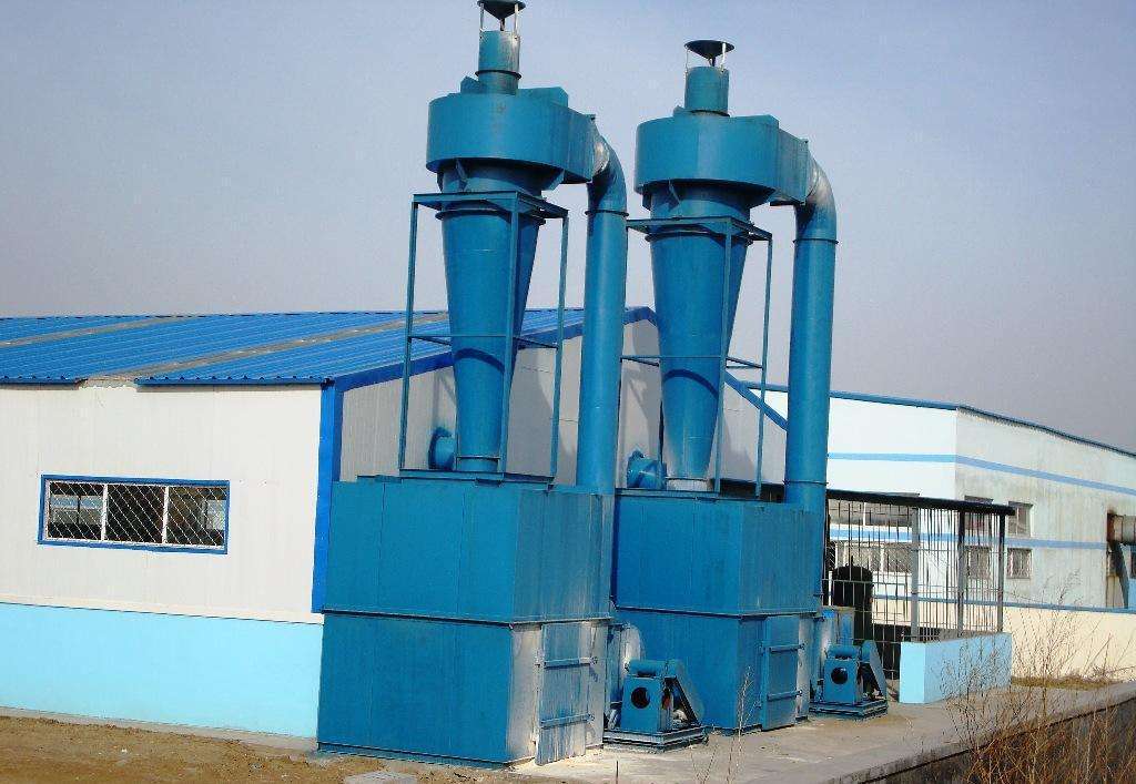 cyclone dust collector for paper making industry