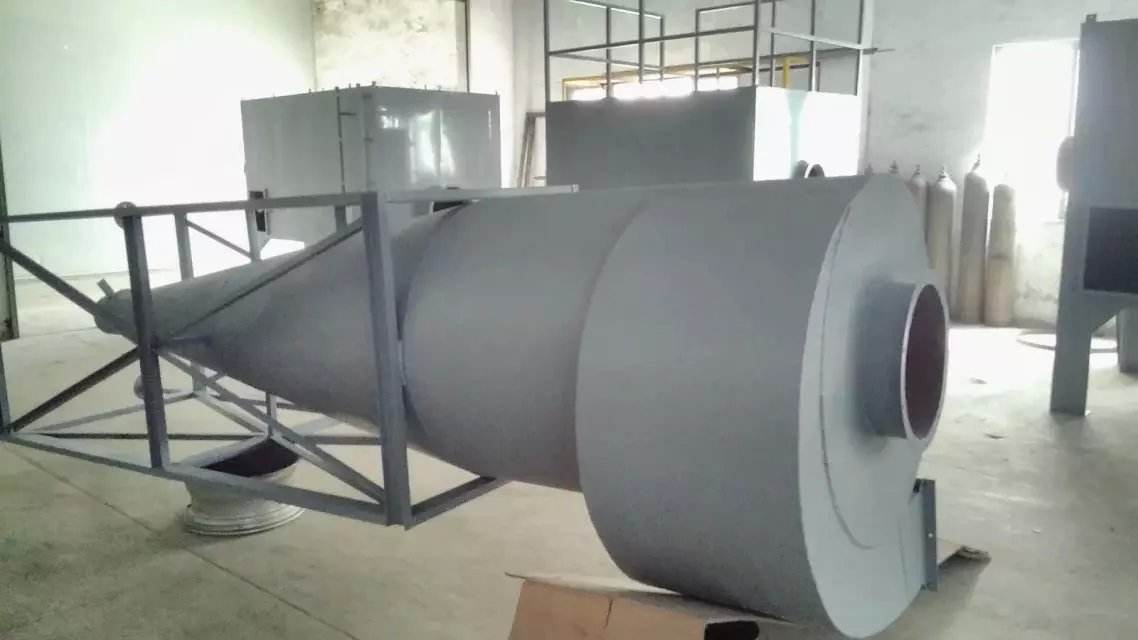 cyclone dust collector for sandblasting industry