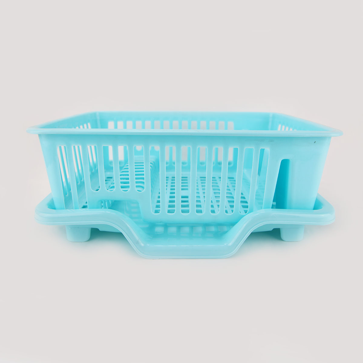 Kitchen Plastic Dish Rack Cutlery Storage Container