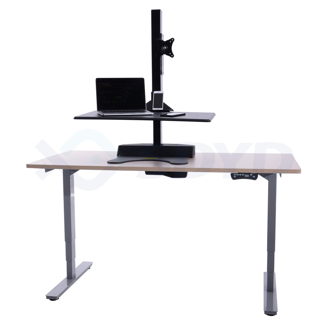 2018 New Product Bamboo Standing Desk