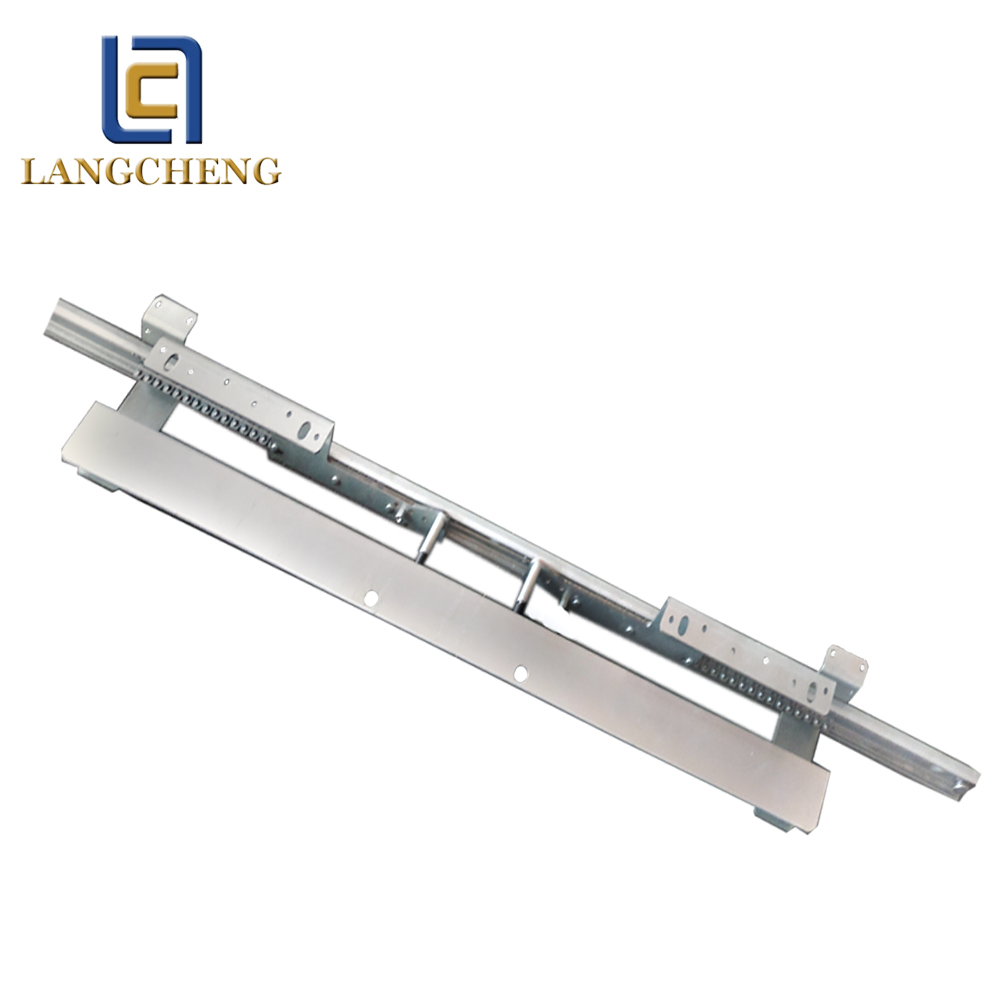 automatic lifting ball bearing extension table slide mechanism
