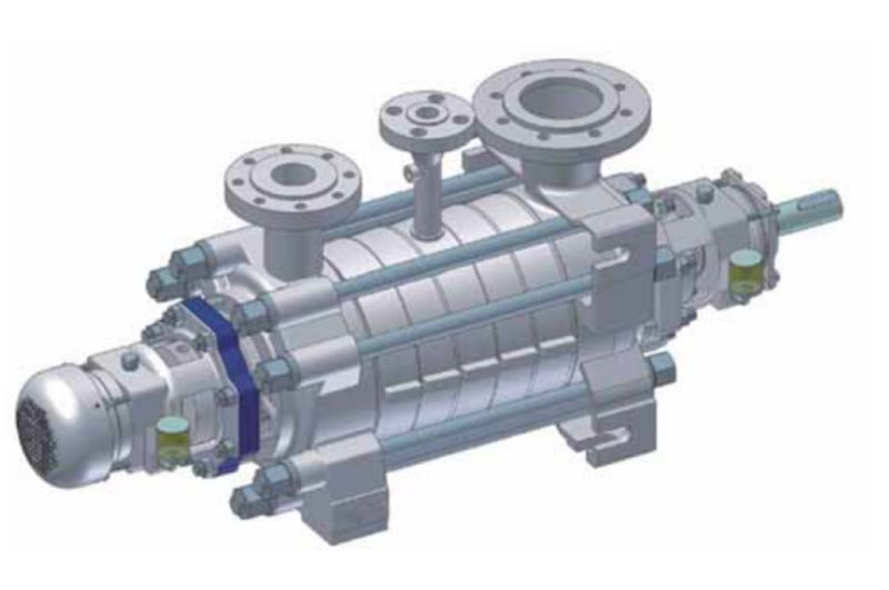 API610 BB4 multistage high pressure pump/BFP pump