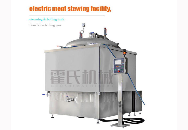Electric Meat Stewing Facility, Steaming & Boiling Tank,Sous Vide Boiling Pan