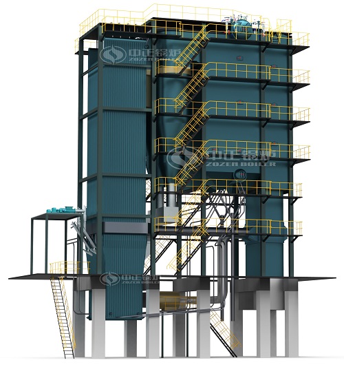 SHX sries circulating fluidized bed steam boiler