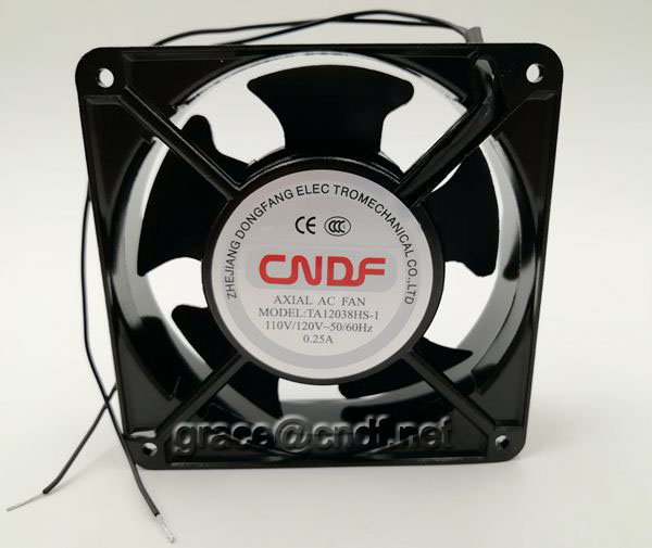 with 2 years warranty CE test ac cooling fan 120x120x38mm TA12038HSl-2