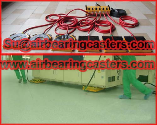 Air Caster make easy with heavy load moving 