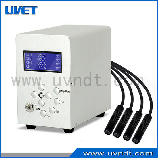4 Channel UV LED spot curing system
