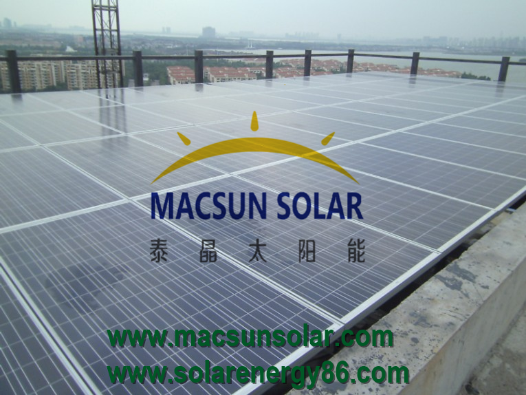 Macsun solar 290W Cheap price perfect service poly solar panel