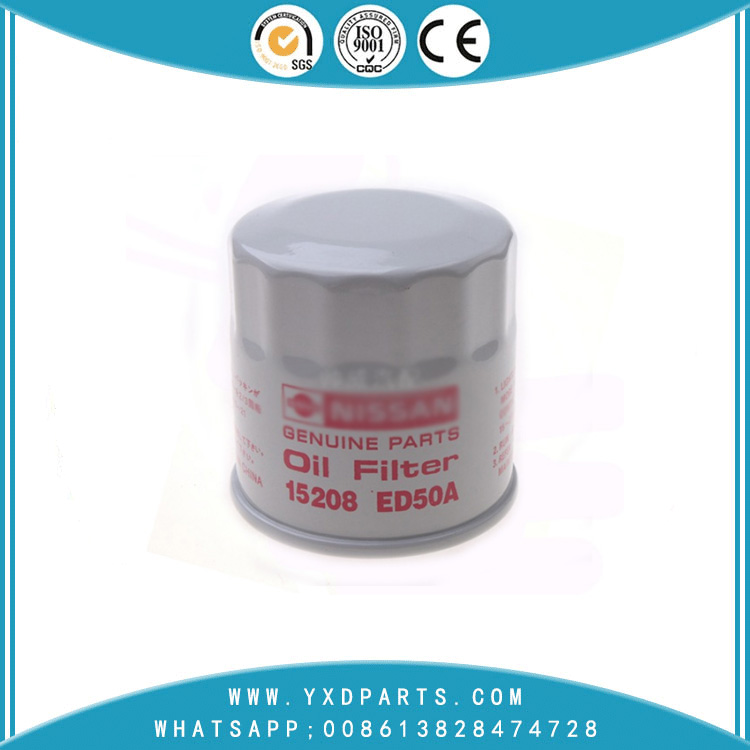 15208-ED50A oil filter manufacturers for nissan car Engine auto parts factory