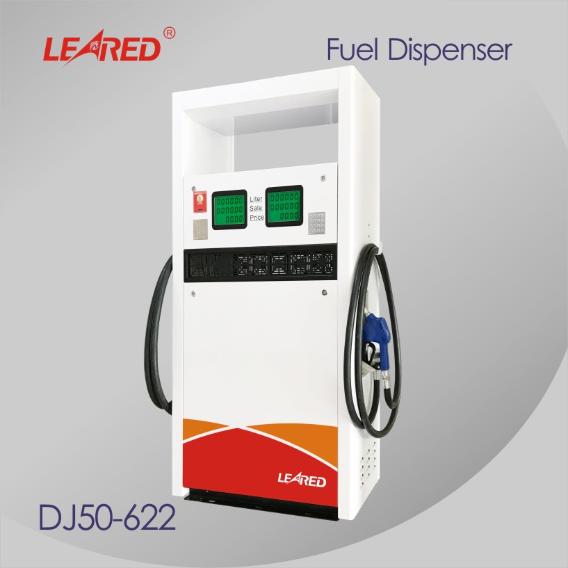 China New Style Stability Function Computer Gas Station 2 Nozzles Fuel Dispenser Pump manufacturer