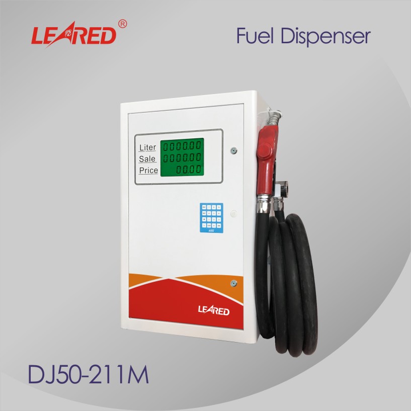 Portable digital Large Flow Fuel Dispenser Pump equipment with Extra Long Hose