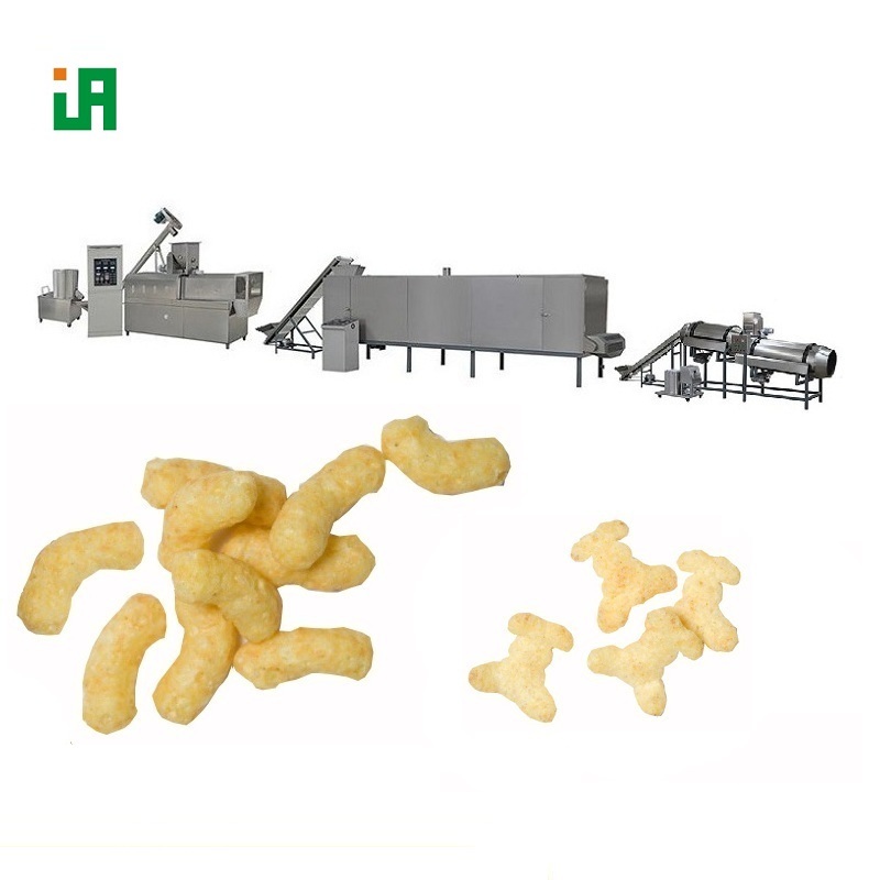 Cereals Basing Corn Snack Food Factory Processing Line Machine