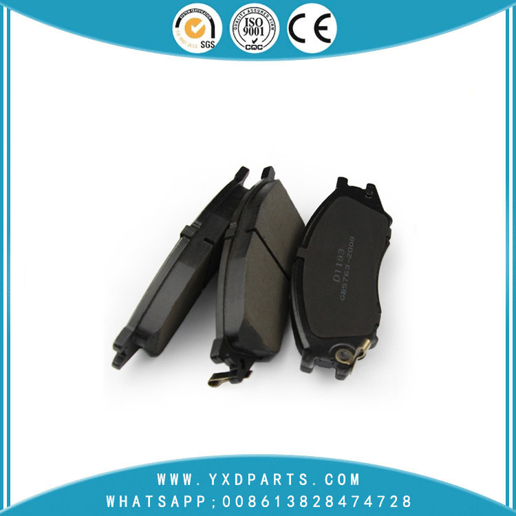 China auto spare parts manufacturer the Semi-metal/ceramic brake pads oem 41060-6N091 for NISSAN