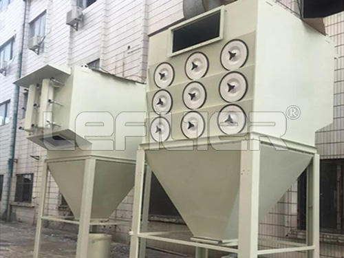 Different powder cartridge type dust collector for food / milk powder