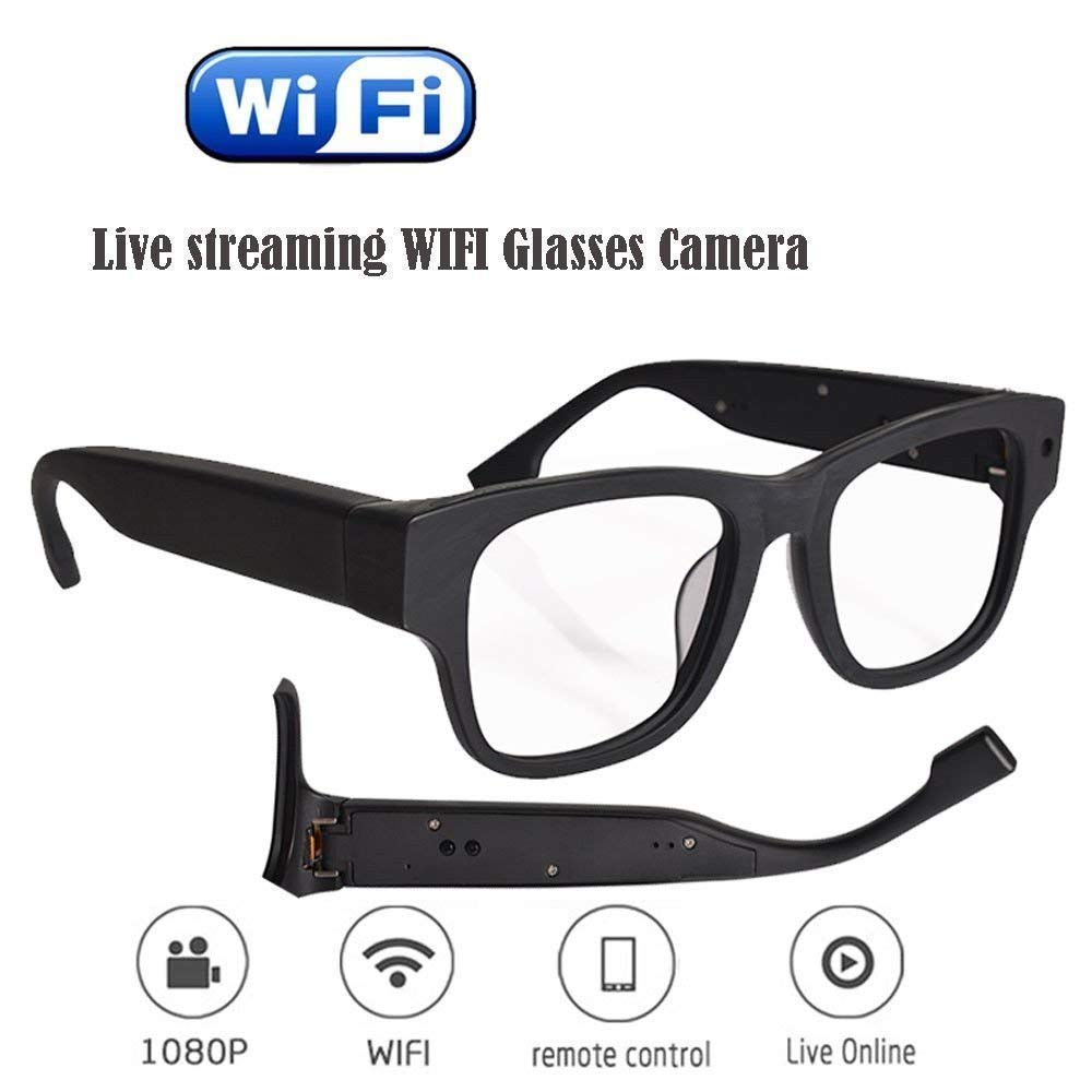 Hidden spy camera Live Streaming Glasses Camera