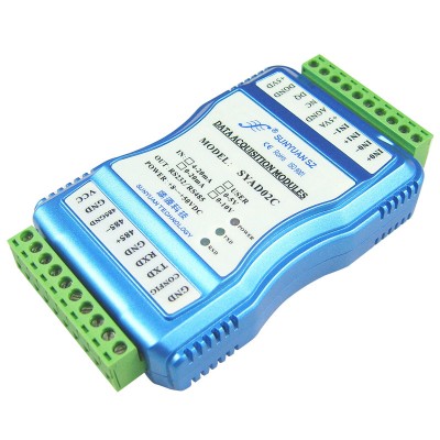 Isolated Positive and Negative 0-5V to RS232/RS485 A-D Converter ISO 4021 Series
