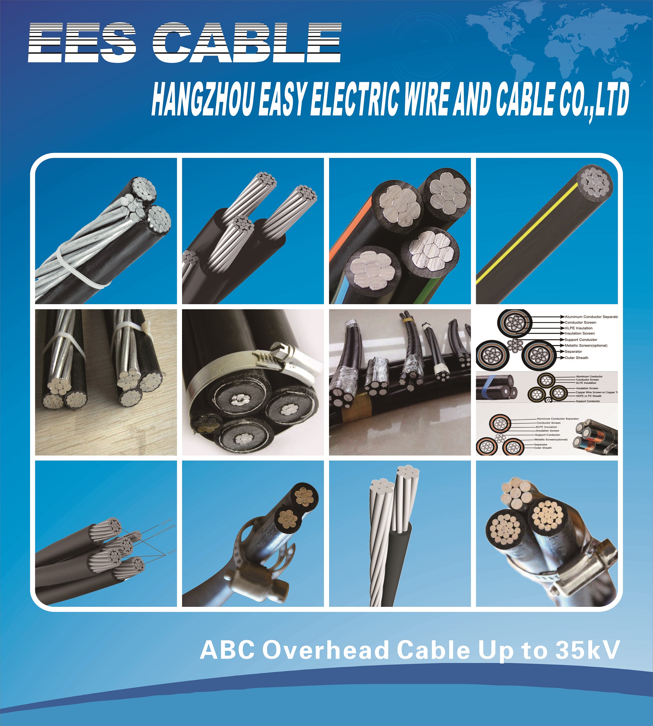 ABC overhead Cable.