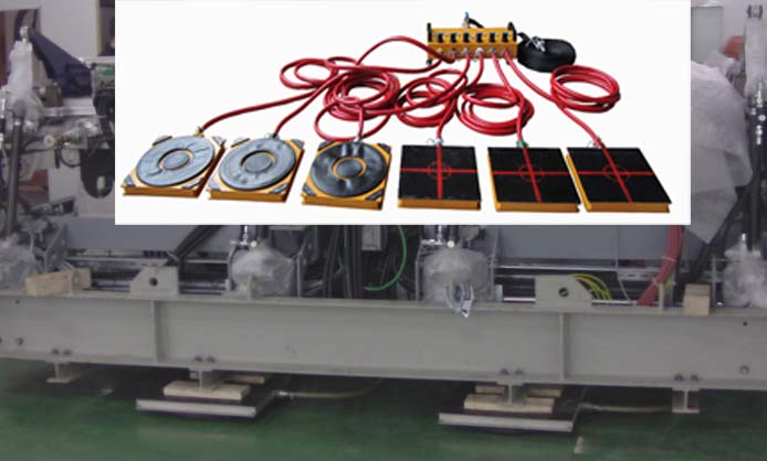 Air Casters Parts with introduction of Load Modules