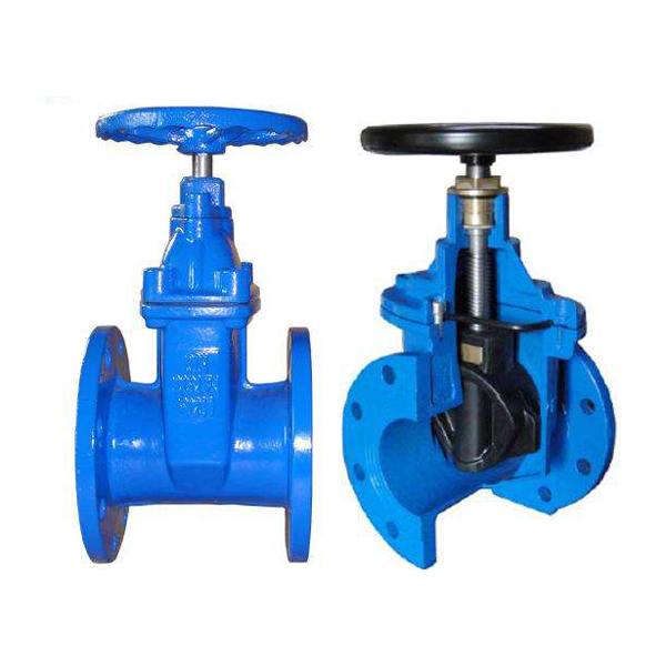 DIN 3352 F4 resilient seated flanged gate valves