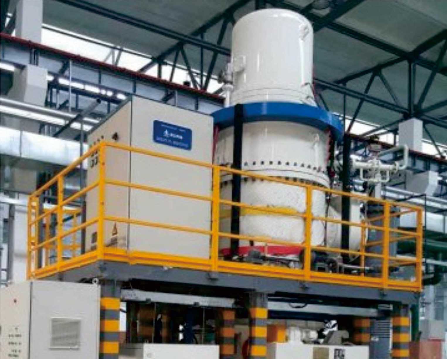 Vertical Bottom Loading Vacuum Gas Quenching Furnace