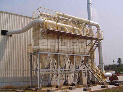 Long bag pulse outdoor dust collector for mining