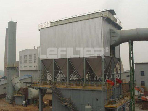 long bag dust collector for heavy industries dust removal machine with PLC control