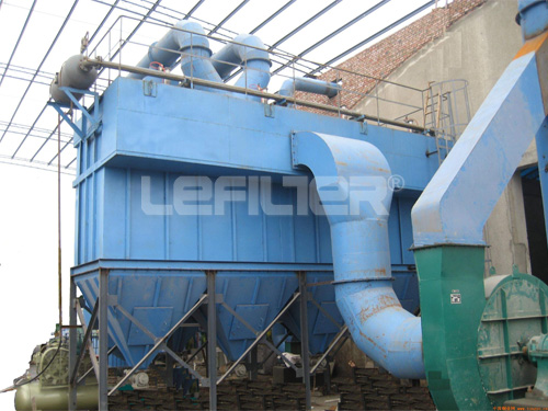 High performance air box pulse bag type dust collector