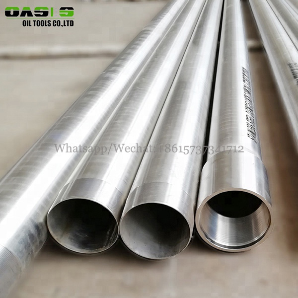 Stainless steel well screen casing pipe API seamless 5ct oil well pipline