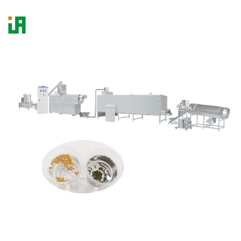 Twin-screw Extruded Aquatic Floating Fish Feed Pellet Manufacture Extruder