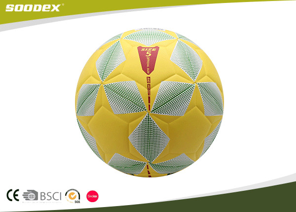 Deflatable Official Size 5 Soft PU Soccer Ball
