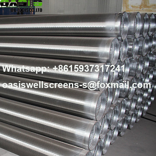 Continuous slot 304L stainless steel water well screens