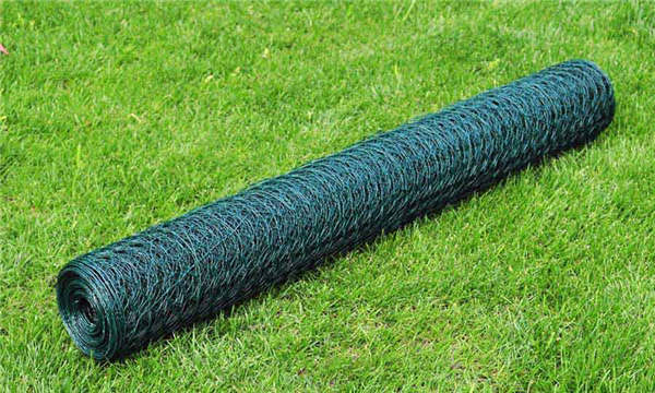 PVC coated Green color Hexagonal Chicken Wire Net