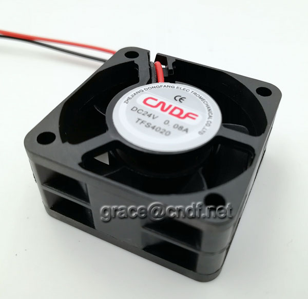 CNDF with high quanlity low noise small size 2 years warranty dc brushless cooling fan 40x40x20mm  TF4020MS24