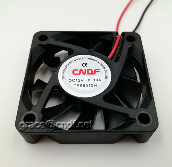 CNDF  High Speed Air Flow 50x50x10mm 12v DC Brushless Low Noise
