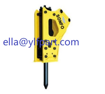 hydraulic breaker and spare parts, excavator parts, excavator attachment