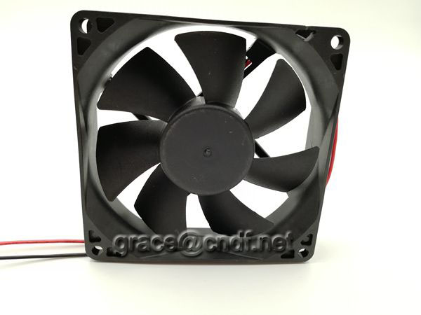 CNDF input low voltage 12VDC with high speed 2800rpm dc cooling fan 92x92x25mm TFS9225H12
