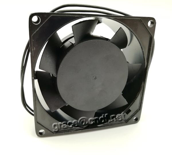 CNDF industry exhaust fan cooling fan with low noise and high speed 80x80x38mm 220/240VAc  2200/2700rpm TA8038HSL-2