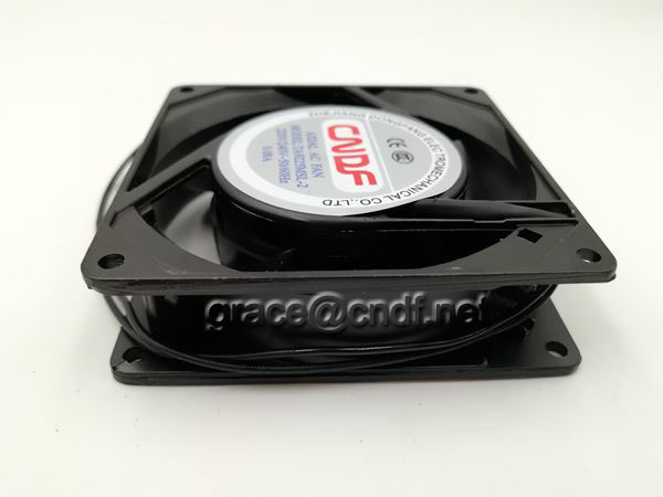 CNDF  TA9225HSL-2  ac cooling fan 92x92x25mm with high speed sleeve bearing lead wire connect cooling fan