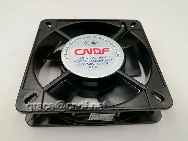 CNDF made in china factory cooling tower fan TA11025HSL-2 110x110x25mm 220/240VAC cooling fan