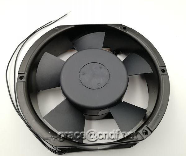 CNDF air ventilator ac raiator exhaust cooling fan size 170x150x52mm 220/240VAC 2 ball bearing cooling fan TA15052HSL-2