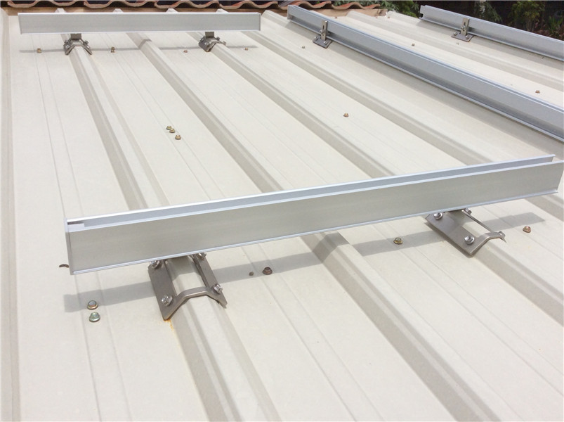 Pitched roof mounting system/Trapezoid metal roof solution