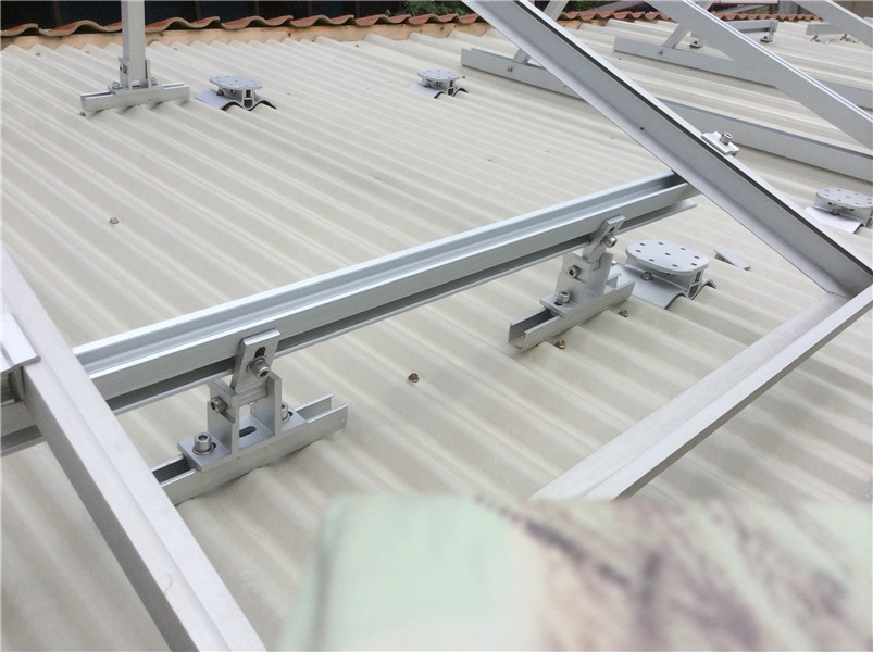 Roof solar mounting system/Aluminium adjustgable roof solar mounting structure