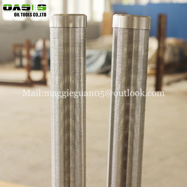 Stainless SS Filter Steel Wedge Johnson Wire Screen Deep Well Water Pipes