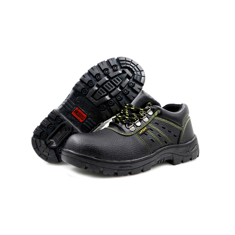 Breathable Slip-resistant Safety Shoes with Steel Toe