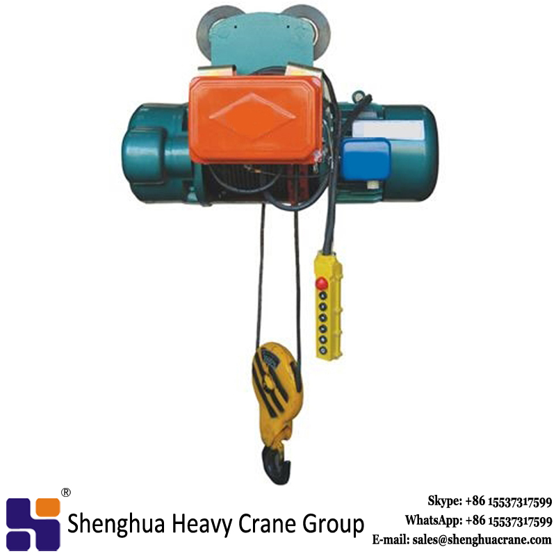 remote control for new design wire rope 15t electric hoist price