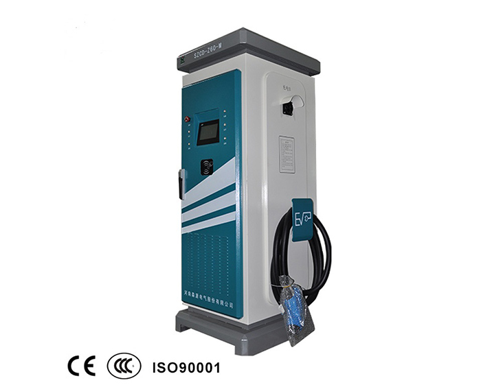 60kw Single Ev Charge Vertical Type Electric Charging Station Dc Car Charger Machine