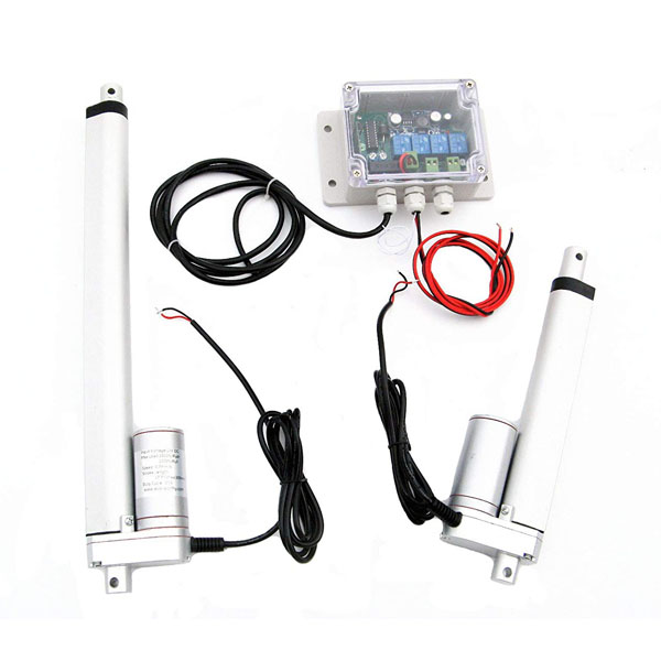 Dual Axis Solar Tracking System with 12V Linear Actuator & Track Controller